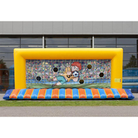 Vente Flash : Arche Gonflable Personnalisée avec Trous, Étanche, Résistante aux Intempéries, Facile à Installer, pour Jeux de Tir à la Cible lors d'Événements de Carnaval