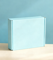 Boîte d'expédition en carton ondulé de luxe haut de gamme en forme d'avion, avec pelliculage mat couleur et protection UV, personnalisable avec logo, pour cosmétiques et vêtements