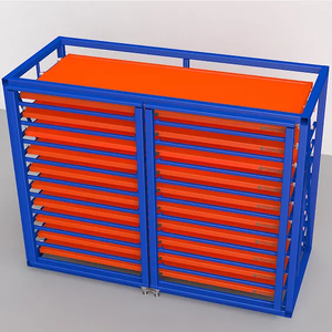 Enghui-estante de almacenamiento de hojas, estructura de <span class=keywords><strong>metal</strong></span> de cajón resistente, fabricación horizontal hanghai - Product Image 4