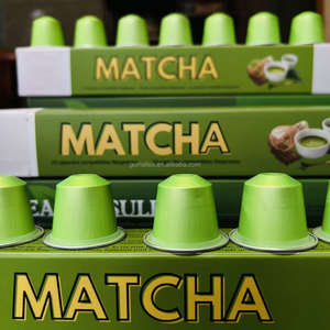 <span class=keywords><strong>กาแฟ</strong></span>มัทฉะแคปซูลฟรีตัวอย่างเนสเปรสโซ่ฝักเข้ากันได้รสชาติสด - Product Image 2