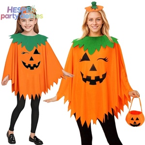 HESPER Nuevo Disfraz de Calabaza de Halloween para Niños, Capa de Cosplay para Fiestas y Actuaciones, Poliéster - Product Image 1