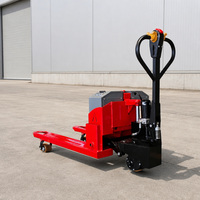 Transpalette électrique 3 tonnes avec batterie au plomb-acide et roues en PU pour la manutention en entrepôt et atelier