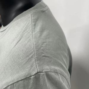 Streetwear <b>Men</b> Fashion Customization Wash Effect Acceptable Distressed Acid Wash T-Shirt - Product Image 4