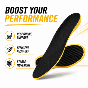 Plantillas Deportivas Transpirables de Fibra de Carbono EVA de 171-220 lbs, Plantillas Atléticas <span class=keywords><strong>Personalizadas</strong></span> para Deportes, Baloncesto y Running - Product Image 6