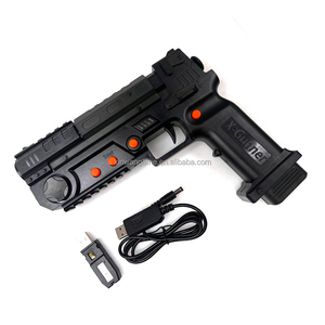 XGUNNER Pistola con Rinculo e Pulsante, Adattatore Wireless 2.4G per PC, Console PS3, Simulatore di <span class=keywords><strong>Giochi</strong></span> di Tiro, Macchina Arcade TV - Product Image 5