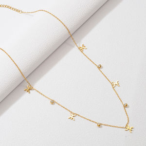 Colliers Symboles Berbères Africains pour Femmes et Filles, Style Berbère Kabyle, <span class=keywords><strong>Bijoux</strong></span> <span class=keywords><strong>Amazigh</strong></span> Plaqués Or, Maroc # 000472 - Product Image 2