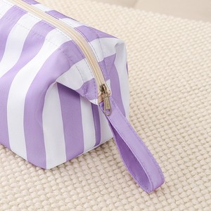 Bolsa de Almacenamiento para Secador de Pelo con Diseño de Rayas, Organizador Portátil de Viaje para Accesorios de Rizador de Pelo - Product Image 3