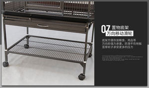 8132-çin büyük kuş papağan kafes tel kuş kafesi üreticisi - Product Image 5