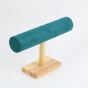 ชั้น<span class=keywords><strong>ว</strong></span>างของแบบย้อนยุคสีเขียวทำจากไม้ไผ่และเครื่องประดับ - Product Image 5