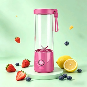 Licuadora Portátil de 550 ml para Batidos y Smoothies, Vaso Mezclador Pequeño Recargable por USB, Licuadora Deportiva de Viaje - Product Image 1