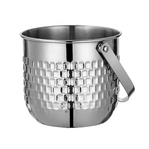 Xô đá inox 304 hình vuông có tay cầm, giữ nhiệt, đựng đá viên, có nắp, dùng cho quán bar KTV - Product Image 2