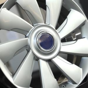 ล้อฟอร์จ HTOR 19 20 21 22 นิ้ว 5x112 5x114.3 รุ่น Aero สีเงิน ลายพัดลม สำหรับรถยนต์รุ่น S EQS Taycan A8 - Product Image 5