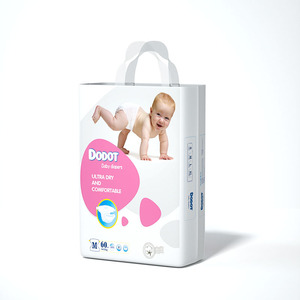 Pañales Desechables para Bebé Niño <span class=keywords><strong>DODOT</strong></span>, Nuevo Paquete Premium, Prevención de Fugas 3D, Capa Trasera Transpirable de Algodón, 4 Capas, SAP Japonés, Varias Tallas - Product Image 2
