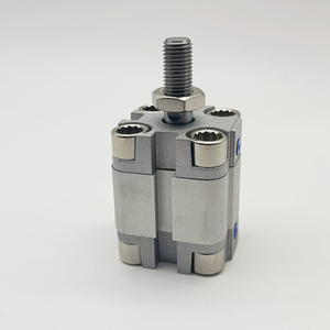 ADVU Compacte dubbelwerkende pneumatische cilinderzuiger van aluminiumlegering met lager 32 mm - Product Image 1