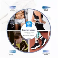 Livraison gratuite 2cm-5cm de large Jacquard lettre chevrons bande élastique 100% polyester pour sous-vêtements doux Leggings taille colorée