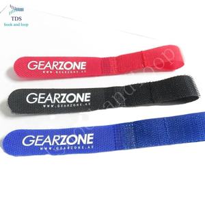 Factory Supply Reusable Colorful Eco-Friendly Heavy Duty Self-Adhesive 12mm Cable Tie Applicator Heat Resistant Hook Loop Tapes - Product Image 1