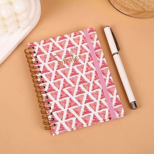 Libreta Multicolor A6 con Espiral, Mini Bloc de Notas Portátil con Correa, Esencial para Oficina, Estudio, Registro, Notas, Escritura, Diario, Planificación - Product Image 1