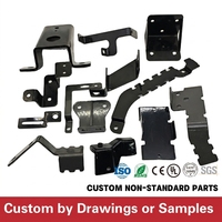 Service d'assemblage de tôlerie OEM sur mesure, pièces de support en aluminium et acier fabriquées au laser sur mesure