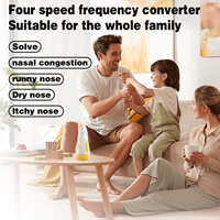 Aspirateur nasal et irrigateur électrique 2-en-1 pour bébé, système de lavage des sinus ultra-silencieux <30dB, nettoyeur de nez sans fil rechargeable
