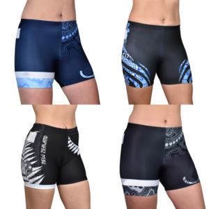 Fq Úc chặt chẽ tùy chỉnh thổ dân bản địa cô gái nén chặt chẽ tag quần short Phụ Nữ OFF Field Gear chặt chẽ với <span class=keywords><strong>Velcro</strong></span> spank - Product Image 2