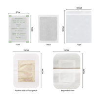 Patch Détoxifiant Herbal au Vinaigre de Bambou en Gros Direct Usine pour la Détoxification Corporelle