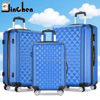 Ensemble de Bagages Valises de Voyage Haute Qualité, Personnalisables avec LOGO, en Gros, 3 Pièces (20, 24, 28 Pouces), Chariot