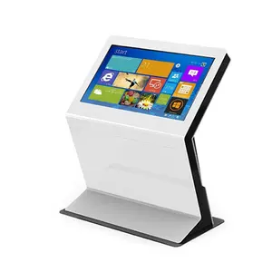 43'' Touchscreen-Anzeige Werbung interaktiver Informationskiosk für Krankenhaus/Bank/Einkaufszentrum