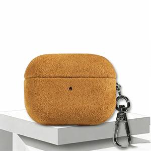 Funda de cuero de gamuza premium para Apple AirPods 1/2/3/4/Pro/Pro2/Pro3 – Funda protectora a prueba de golpes con carga magnética - Product Image 2