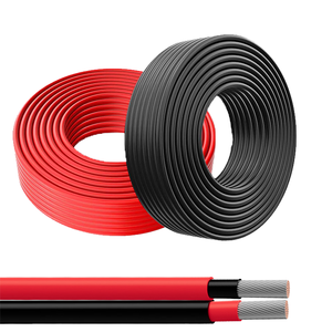 Nhà Máy Bán Hàng Trực Tiếp Xlpo Cách Điện DC Năng Lượng Mặt Trời Cáp Quang Điện 1.5Mm-10Mm <span class=keywords><strong>Dual</strong></span>-<span class=keywords><strong>Core</strong></span> Với Bị Mắc Kẹt Dây Dẫn Bằng Đồng Dây Đóng Hộp - Product Image 1