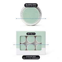 Tablette de douche effervescente à l'eucalyptus OEM ODM 30g, étiquette privée personnalisée, ensemble cadeau spa apaisant et relaxant pour la douche