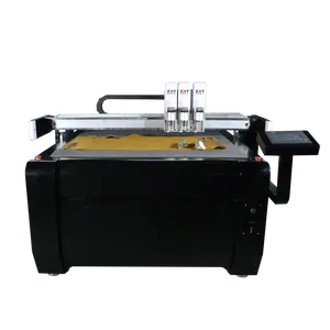 Computerized Knife Cutter And CNC Box Cutting Machine For Cardboard Foam Sheet Corrugated Paper With Oscillating Knife Tool