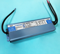FS-600W-12 AC-DC 600W Catu Daya AC ke DC 12V Tahan Air Output Tunggal Tersegel 12V