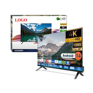 Smart LED TV 4K UHD 43 50 55 65 pulgadas Android <span class=keywords><strong>LCD</strong></span> Televisión - Product Image 1