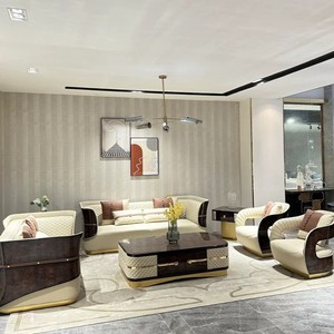 <span class=keywords><strong>Fauteuil</strong></span> d'appoint moderne de haute qualité en cuir véritable de conception européenne haut de gamme <span class=keywords><strong>pour</strong></span> salon, villa, hôtel - Product Image 4