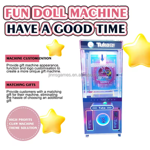 Máquina de Juego Arcade de Gancho con Monedas <span class=keywords><strong>Tuka</strong></span> de Fábrica, con Luz LED de Neón, para Parques de Atracciones y Centros de Juego - Product Image 6