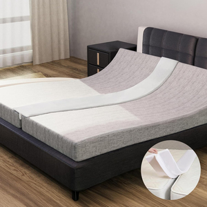 Remplisseur d'espace pour <span class=keywords><strong>lit</strong></span> réglable King Size, Convertisseur Twin en King avec housse amovible et lavable, Pont de <span class=keywords><strong>lit</strong></span> pour invités, hôtel - Product Image 1