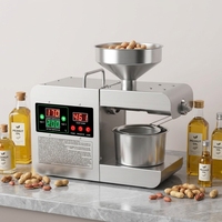 Presse à huile Horus X8S haute efficacité 820W 3-6kg par heure, extracteur d'huile électrique automatique pour diverses graines oléagineuses