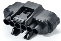 Connecteur de capteur de position de boîtier de papillon automobile étanche IP20 en cuivre à 6 broches 7283-1968-30/90980-11858 compatible avec