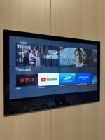 TV Cermin Dinding Anti-Kabut 32 Inch HD Ramah Lingkungan Modern Tahan Air dengan Sistem Audio HiFi Premium Terintegrasi