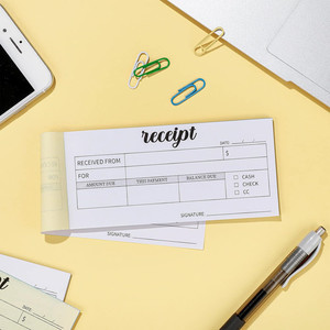 Carnet <span class=keywords><strong>de</strong></span> reçus autocopiants personnalisés en gros, lot <span class=keywords><strong>de</strong></span> 2 carnets <span class=keywords><strong>de</strong></span> reçus <span class=keywords><strong>de</strong></span> <span class=keywords><strong>paiement</strong></span> en papier offset pour les enregistrements financiers des commerces - Product Image 3