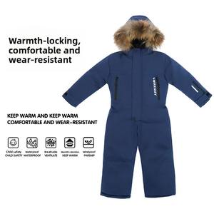 Automne Hiver 2025 Vêtements de neige de <span class=keywords><strong>ski</strong></span> imperméables doublés de polaire une pièce - Product Image 3