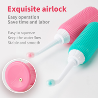 Pulvérisateur de bidet portable vertical moderne, bouteille de toilette intelligente, mini pulvérisateur d'eau manuel, écologique, pour voyage et salle de bain