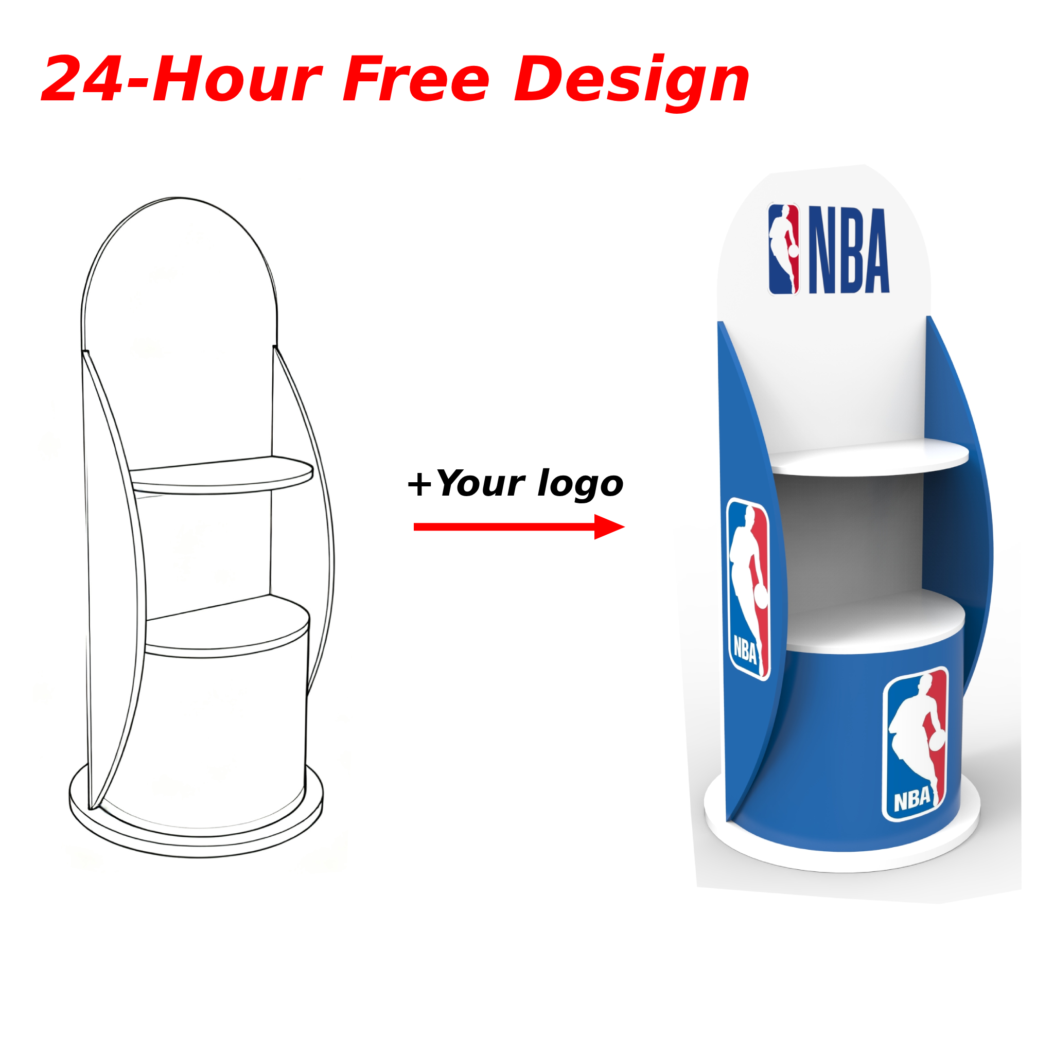 Apache Customized Thermos Display Stand for Bottle Retail Shop Shelves for Supermarket for Sports Outdoors Product Store — view 4