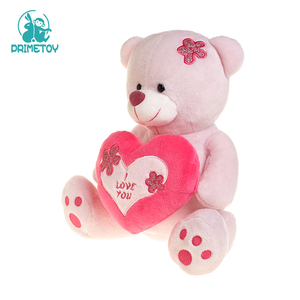 Compra al por mayor de San Valentín osos de peluche <span class=keywords><strong>te</strong></span> amo oso de peluche de juguete con <span class=keywords><strong>el</strong></span> corazón rojo - Product Image 3