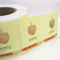Etiquetas de Papel Adhesivas Recicladas con Lámina Dorada para Botellas de Vino, Café y Whisky Personalizadas - Bebidas y Bebidas Energéticas