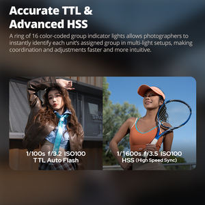 <span class=keywords><strong>Flash</strong></span> de photographie GODOX AD100PROII 100Ws 2.4G TTL, stroboscope 1/8000 HSS, <span class=keywords><strong>flash</strong></span> de poche avec batterie au lithium 2600mAh - Product Image 3