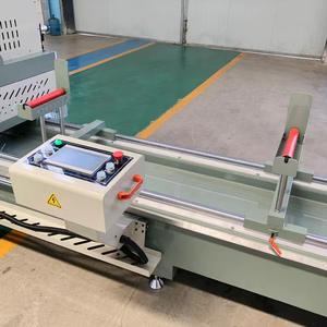 Endüstriyel alüminyum profil kesme ekipmanı-Metal kesme parçaları için çift kafa 45 ° hassas gönye testere - Product Image 5