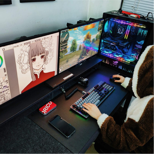 Kohlefaser-Mauspad Ultra dünn für Office-Spiele Smooth Glide Anti Fray Edge Rutsch feste, leichte, langlebige, kunden spezifische Designs - Product Image 6