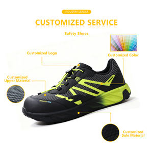 Chaussures <span class=keywords><strong>de</strong></span> travail certifiées CE, avec empeigne en mesh respirant, semelle en caoutchouc, embout en acier, pour une utilisation en usine, chaussures <span class=keywords><strong>de</strong></span> <span class=keywords><strong>sécurité</strong></span> <span class=keywords><strong>de</strong></span> qualité supérieure - Product Image 2