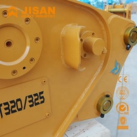 Pompe de concassage hydraulique Jisan pour excavatrice CAT313 (19-26 tonnes) – Accessoire moteur/engrenage certifié CE pour l'exploitation minière et la construction métallique